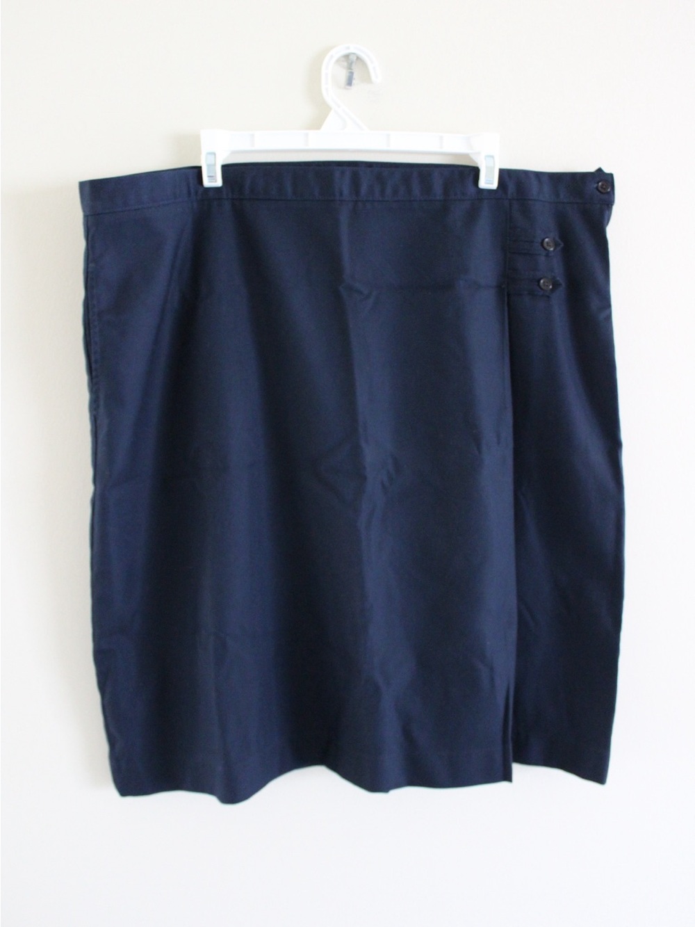 Land’s End Navy Skirt School Uniform Size 18